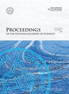 Proceedings Of The Estonian Academy Of Sciences