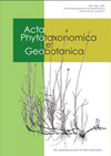Acta Phytotaxonomica Et Geobotanica