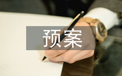 公共安全预案