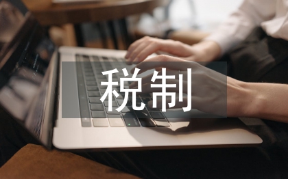 营改增税制论文
