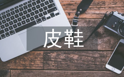 皮鞋营销论文