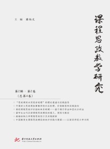 课程思政教学研究